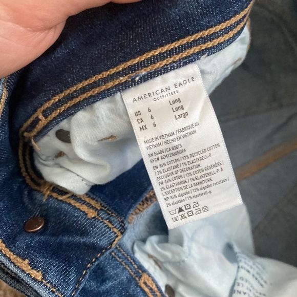 🔥🛍️ NWOT American Eagle Kick Boot Jeans Cargo Pockets🛍️🔥 - Picture 6 of 12